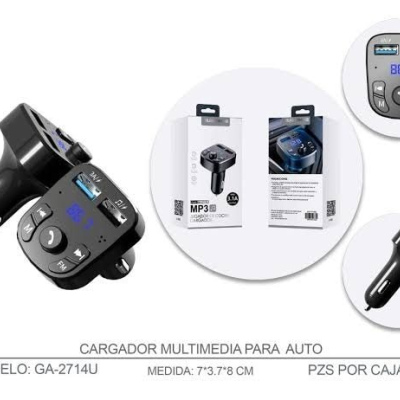 MULTIREPRODUCTOR MP3/BT/USB GA-2714U